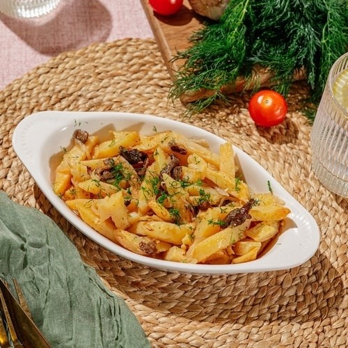 Картошечка жареная с опятами 200г 01850