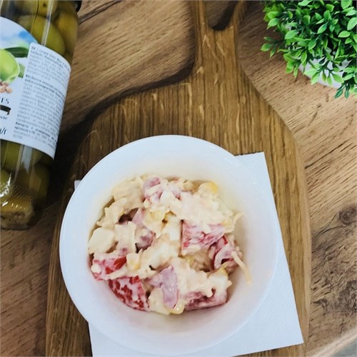 Сырный салат с кукурузой 200г 01948