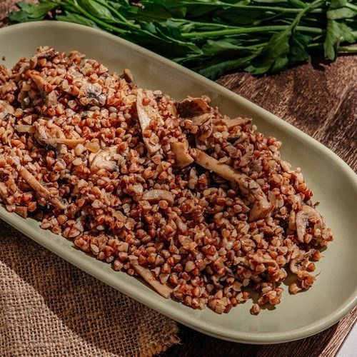 Греча с грибами 200г 00263