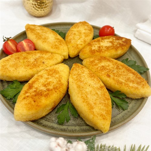 Вторые блюда: Зразы картофельные с яйцом 700г 01405