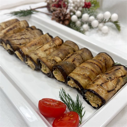 Закуски: Рулетики из баклажанов 400г 01386