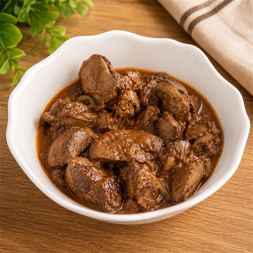 Печень куриная тушеная 180г 01089