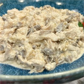 {{photo.Alt || photo.Description || 'Вторые блюда: Курица с грибами в сливочном соусе 800г'}}